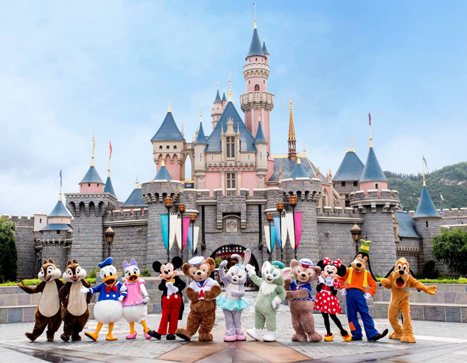 Disneyland Hong Kong với nhiều trải nghiệm hấp dẫn