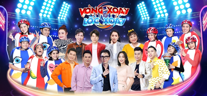 Lần đầu tiên xuất hiện gameshow có vòng xoay khổng lồ khiến các nghệ sĩ phải chắp tay chào thua - 1