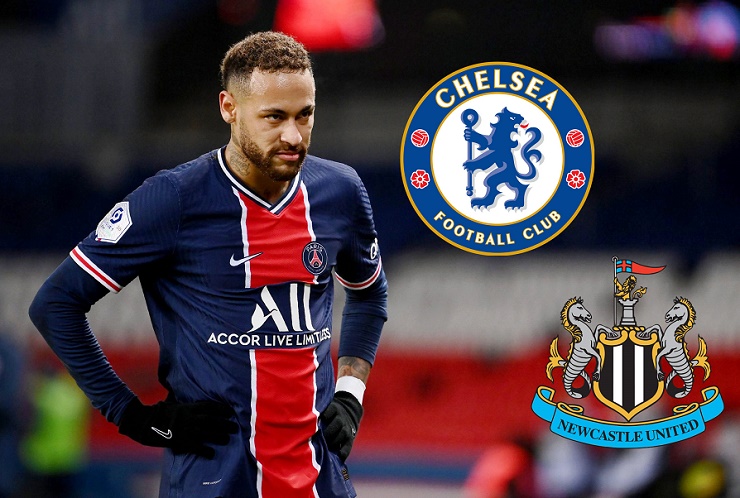 Neymar đang là mục tiêu của Chelsea và Newcastle