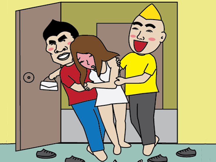 Tranh vui - "Hồng nhan họa thủy", các quý ông say xỉn nhớ giữ mình!