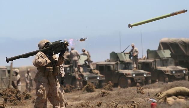 1.400 hệ thống phòng không Stinger; một số hệ thống pháo phòng không cơ động, hơn 6.500 hệ thống chống tăng Javelin, hơn 20.000 hệ thống chống tăng-thiết giáp khác khác;