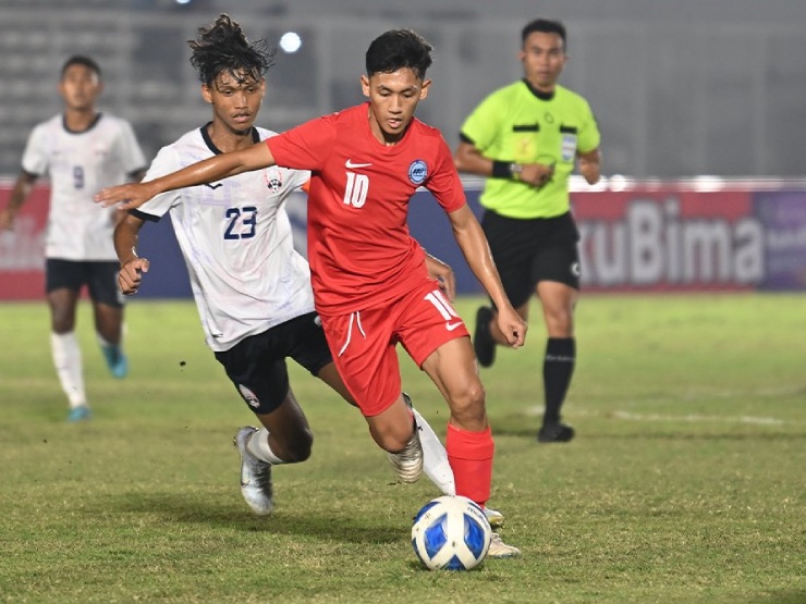 Bóng đá - Video bóng đá U19 Singapore - U19 Campuchia: 7 phút bùng nổ, bàn thắng quý giá (U19 Đông Nam Á)