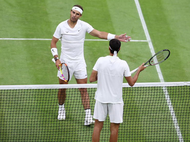 Thể thao - Lùm xùm Wimbledon: Nadal 2 lần "dạy đời" đối thủ, phải ngỏ lời xin lỗi