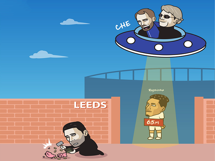 Tranh vui - Ảnh chế: Chelsea lên kế hoạch "cướp hàng" của Arsenal