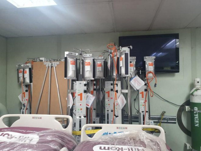 Một góc ngân hàng máu