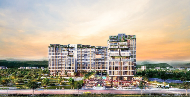 Căn hộ đáp ứng nhu cầu nghỉ dưỡng kết hợp để ở