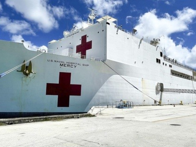 Tàu bệnh viện lớn nhất của Hải quân Mỹ đến Việt Nam