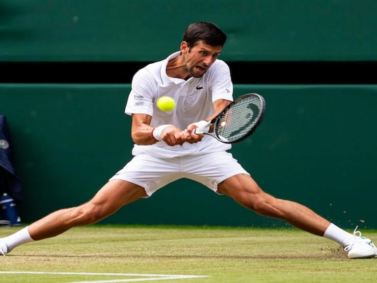Thể thao - Clip nóng Wimbledon: Djokovic và Alcaraz cùng lên lưới "bẻ lái" ảo diệu
