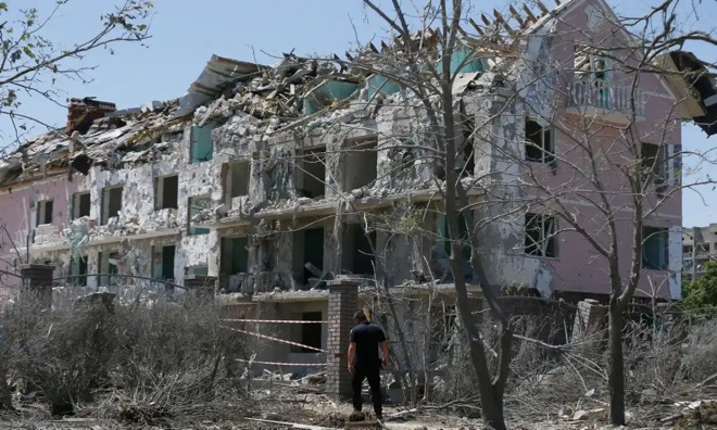 Ước tính hơn 120.000 căn nhà bị phá hủy trong cuộc xung đột ở Ukraine.