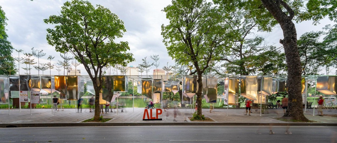 Triển lãm ALP Pavilion “Tương lai không gian sống Việt Nam – Giấc mơ đô thị” diễn ra tại không gian phố đi bộ Hồ Gươm từ 1 – 3/7/2022