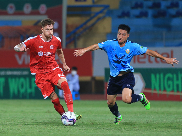 Video bóng đá Viettel - Hà Tĩnh: Vỡ òa phút 90, cay đắng mất điểm (Vòng 5 V-League)