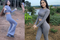 Giải trí - Thiếu nữ Ba Na “chiếm sóng” TikTok lại gây tranh cãi với clip nhảy 10 giây