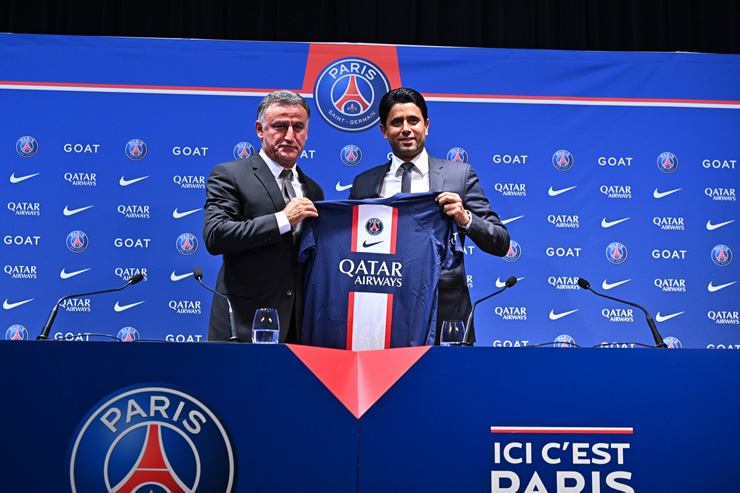 PSG chính thức công bố tân HLV Galtier