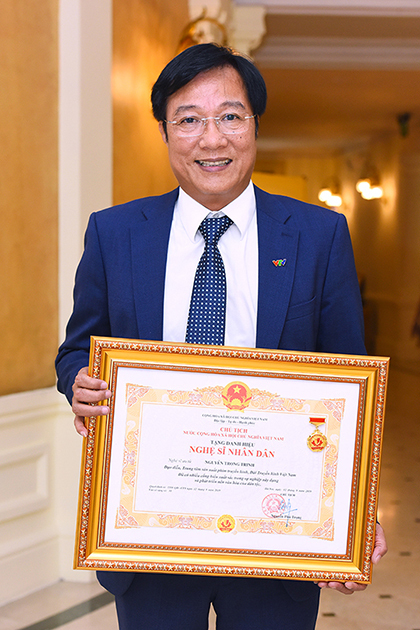 Anh là gương mặt quen thuộc với khán giả màn ảnh nhỏ 