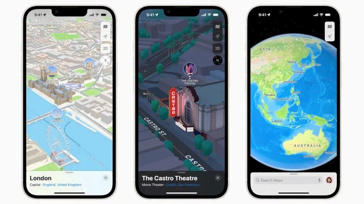 Apple Maps từng là một thất bại lớn trên iOS.