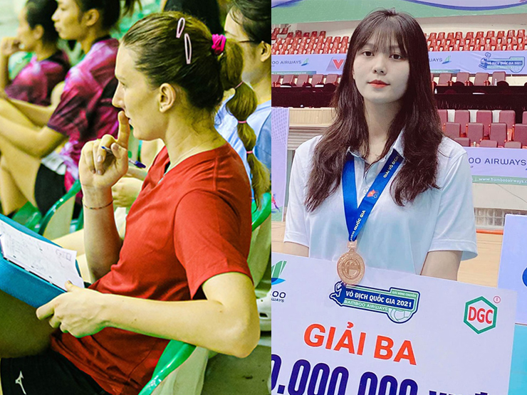 Thể thao - Đại chiến nóng bóng chuyền nữ VN: Ngoại binh Polina 1m98 hành động bất ngờ
