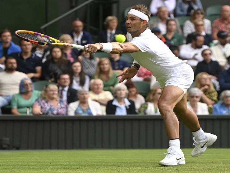 Thể thao - Clip nóng Wimbledon: Nadal tung "tuyệt chiêu" khiến Taylor Fritz ngao ngán