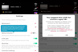 Công nghệ thông tin - Người dùng dưới 18 tuổi có thể bị chặn xem livestream trên TikTok