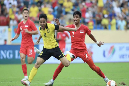 Video bóng đá U19 Malaysia - U19 Singapore: Ẩu đả phút bù giờ, 2 "ông lớn" nguy cơ loại sốc (U19 Đông Nam Á)