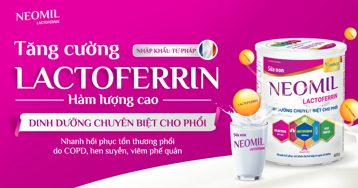 Lactoferrin dưỡng chất vàng cho bệnh nhân COPD, hen suyễn không thể bỏ qua! - 3