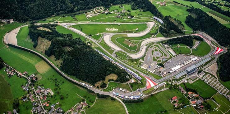 Đường đua Red Bull Ring, Spielberg, Styria, Áo
