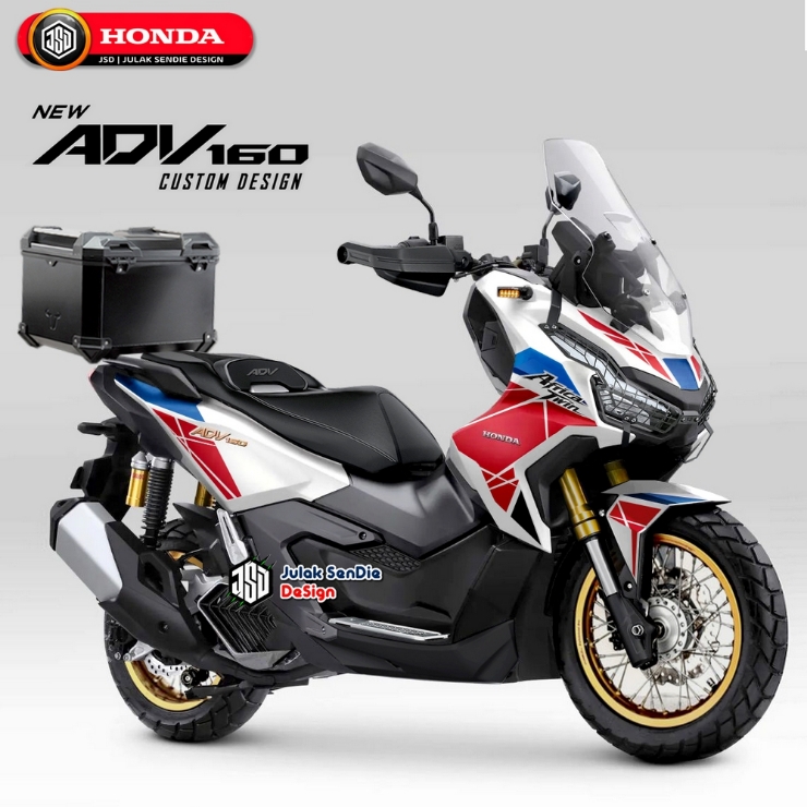 Xuất hiện Honda ADV160 phiên bản Touring cực chất - 1