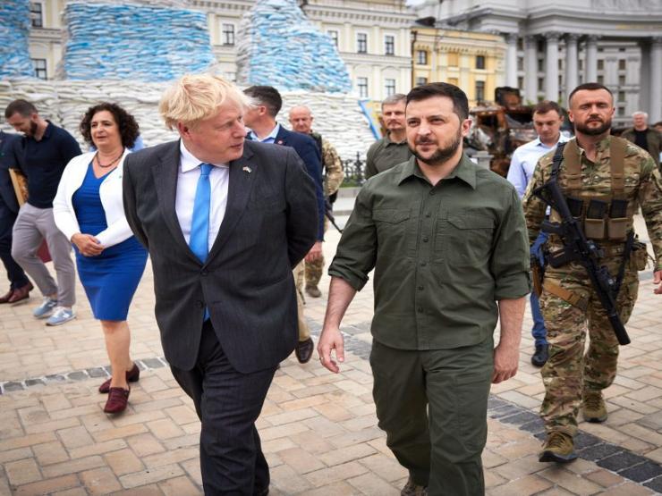 Phản ứng của Nga và Ukraine khi Thủ tướng Anh Boris Johnson từ chức