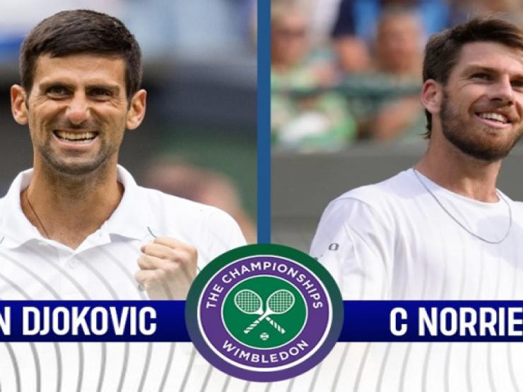 Thể thao - Trực tiếp tennis Djokovic - Norrie: Lạnh lùng kết liễu (Bán kết Wimbledon) (Kết thúc)