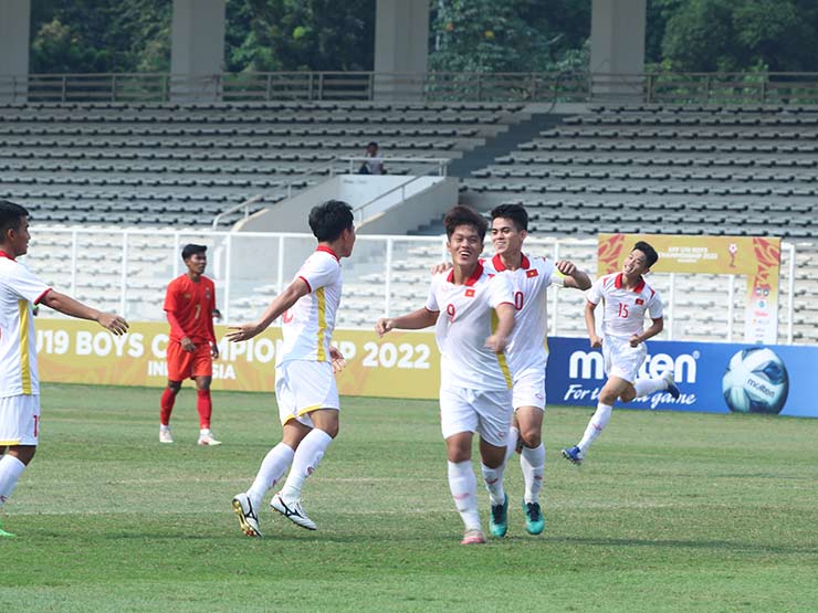 Trực tiếp bóng đá U19 Việt Nam - U19 Myanmar: Đối phương có bàn danh dự (U19 Đông Nam Á) (Hết giờ)