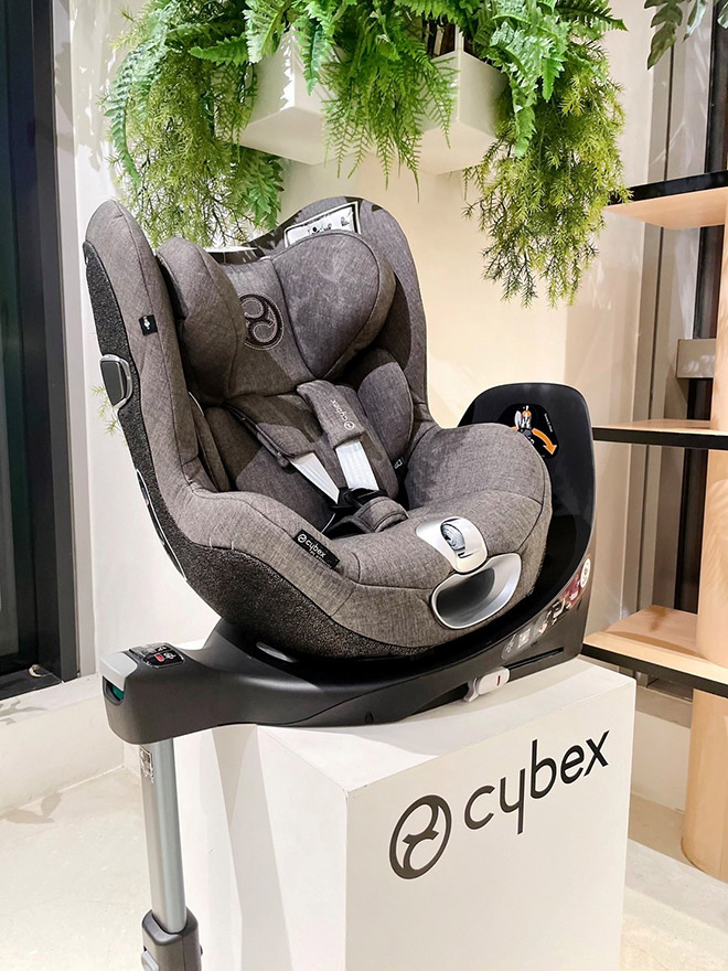 Sản phẩm ghế ngồi ô tô đến từ thương hiệu nổi tiếng Cybex được Vinaquick phân phối