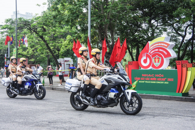 Sáng nay 9/7, Nhạc hội Cảnh sát các nước ASEAN+ năm 2022 đã chính thức khai mạc ở Hà Nội.