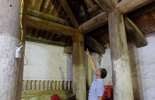 Trải qua hơn 200 năm tồn tại, ngôi đình xã xuống cấp nghiêm trọng