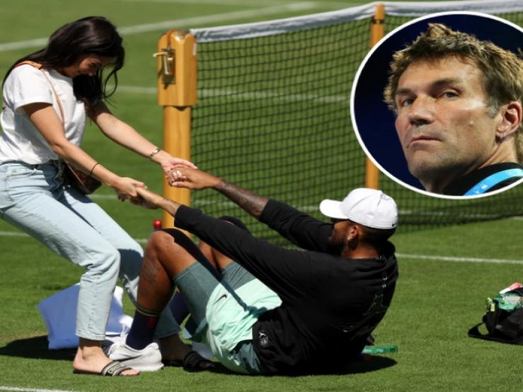 Thể thao - "Trai hư" Kyrgios tố huyền thoại Úc "ghen ăn tức ở" trước chung kết Wimbledon