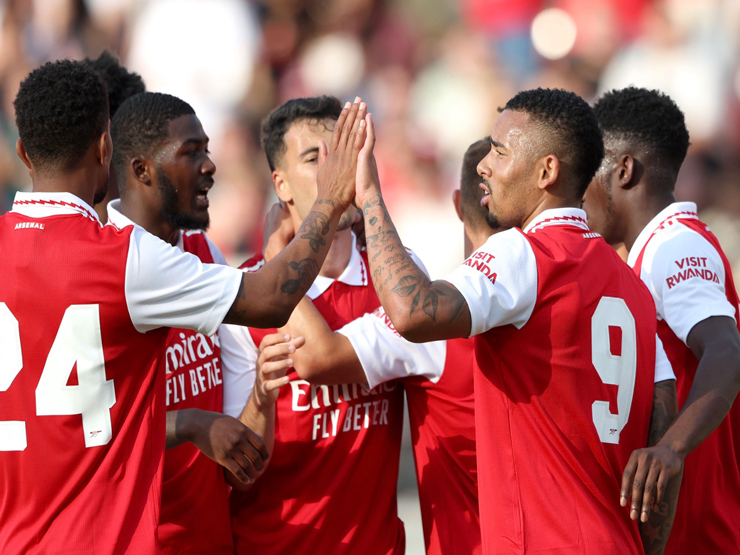 Bóng đá - Video bóng đá Nuremberg - Arsenal: Mãn nhãn đôi công 8 bàn, tân binh Jesus tỏa sáng