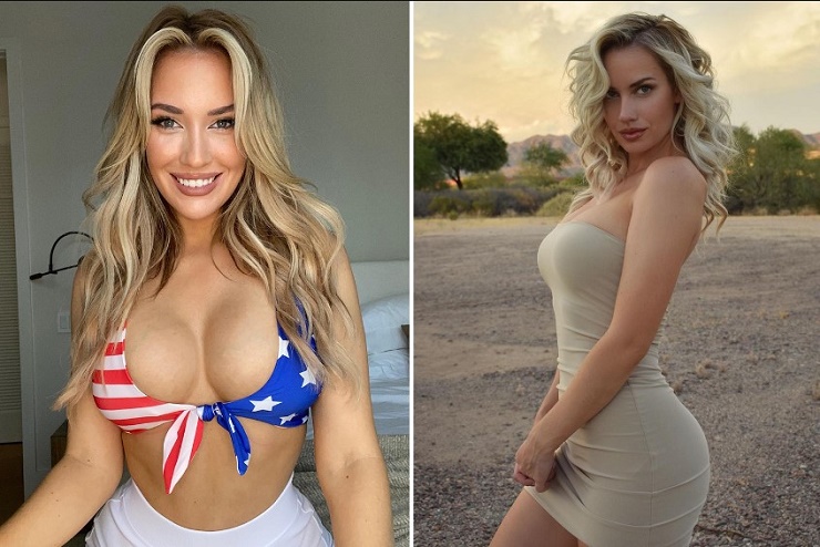 Mỹ nhân Golf "gợi cảm nhất thế giới" mặc bikini ăn xúc xích thu hút triệu lượt xem - 3