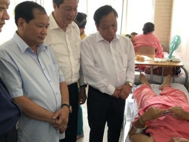 Pháp luật - Bí thư Cần Thơ thăm đại úy công an bị đâm phải cắt 1 quả thận