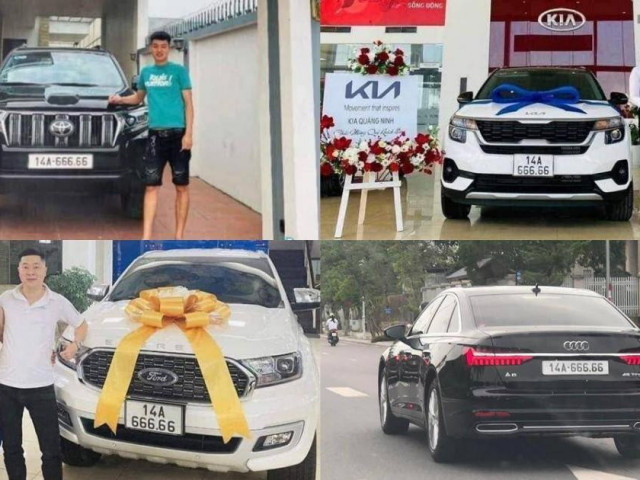 Tin tức ô tô - Bốn chiếc xe cùng biển số "ngũ quý 6" tại Quảng Ninh: Đâu là thật, giả?