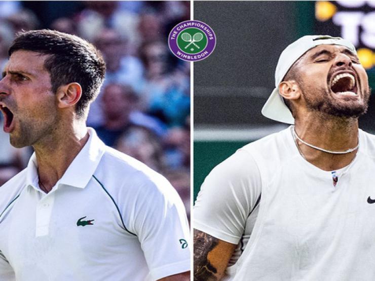 Trực tiếp tennis Novak Djokovic - Nick Kyrgios: Chức vô địch về tay (Chung kết Wimbledon) (Kết thúc)