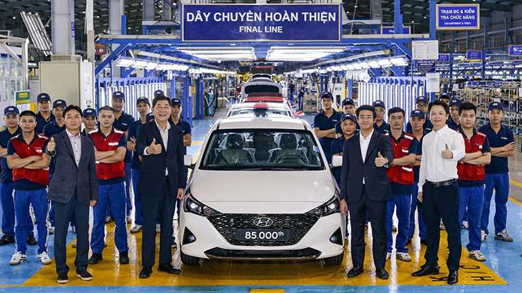 Chiếc Hyundai Accent thứ 85.000 xuất xưởng tại VIệt Nam - 5