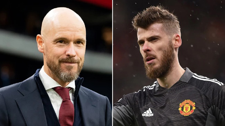 De Gea không hài lòng với động thái mới của HLV Ten Hag