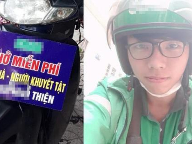 Bạn trẻ - Cuộc sống - Chàng trai 9x chạy xe miễn phí chở người già, người khuyết tật