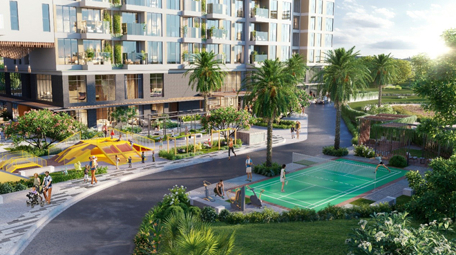 Passo Garden với đủ mọi tiện ích nội khu phục vụ tất cả mọi nhu cầu
