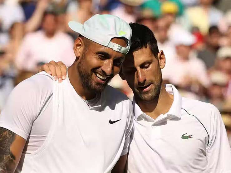 Djokovic lên ngôi Wimbledon, Kyrgios tôn xưng Nole “như vị thần”