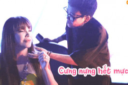 Nhạc - Clip Phương Uyên cưng nựng Thanh Hà hết nấc trong hậu trường