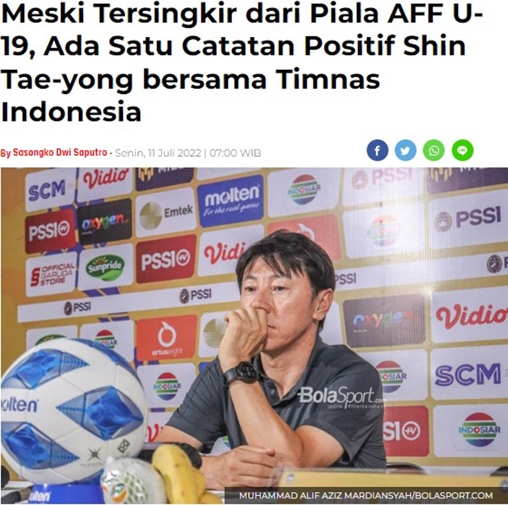 Tờ Bola Sport lên tiếng chỉ trích U19 Việt Nam và U19 Thái Lan