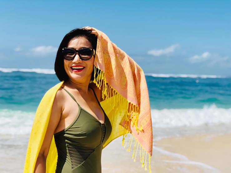 Làm đẹp - "Bà mối" Cát Tường có được vẻ ngoài nuột nà, đằm thắm ở tuổi U50