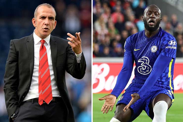 Di Canio (trái) cho rằng Lukaku không nằm trong nhóm các tiền đạo thượng hạng
