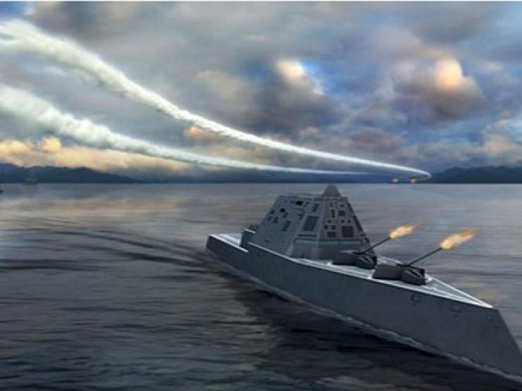 Media - Khám phá sức mạnh siêu chiến hạm Zumwalt của Mỹ