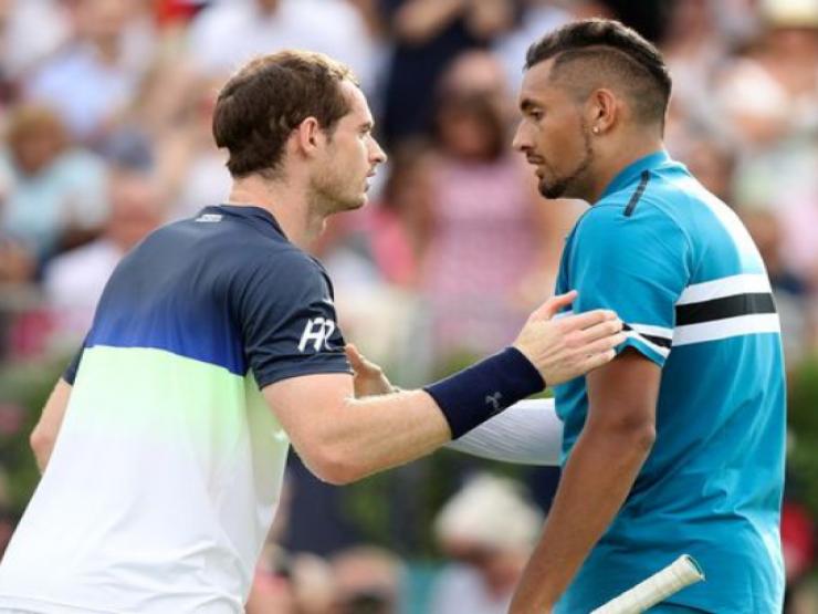 Thể thao - Andy Murray chính là "cứu tinh", kéo Nick Kyrgios khỏi "vũng bùn"