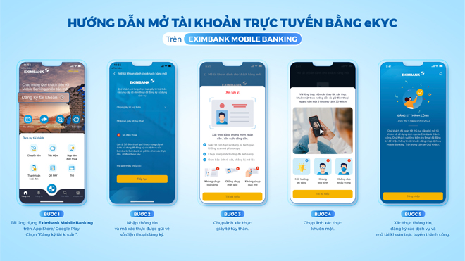 Mở tài khoản Eximbank qua hình thức eKYC, tận hưởng loạt ưu đãi hấp dẫn - 3